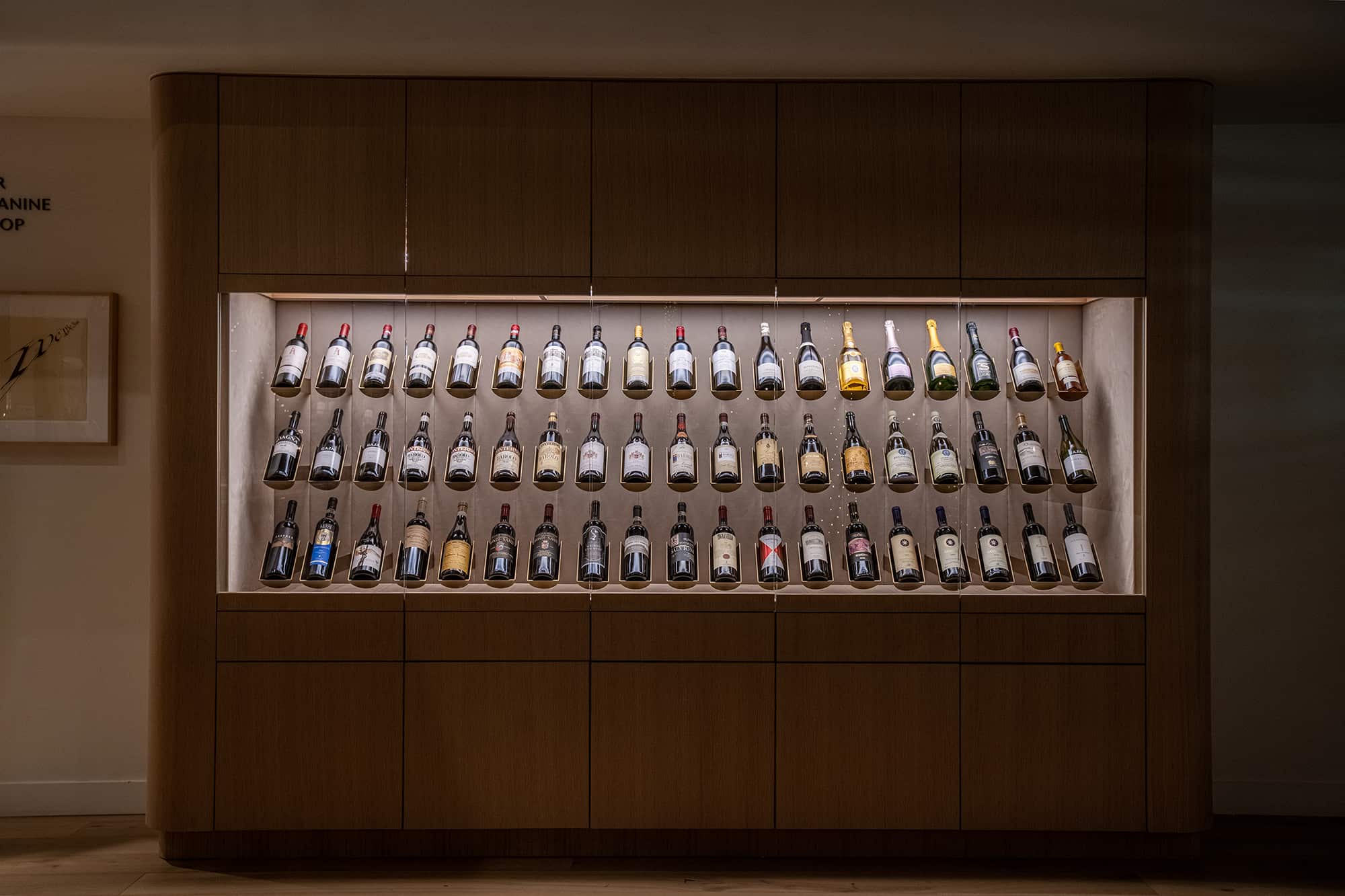 Funke Wine Wall Display